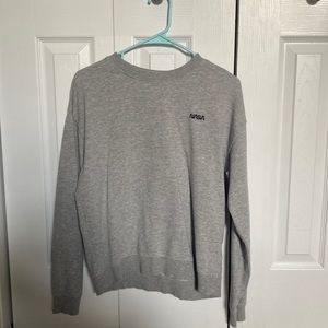 gray NASA sweatshirt